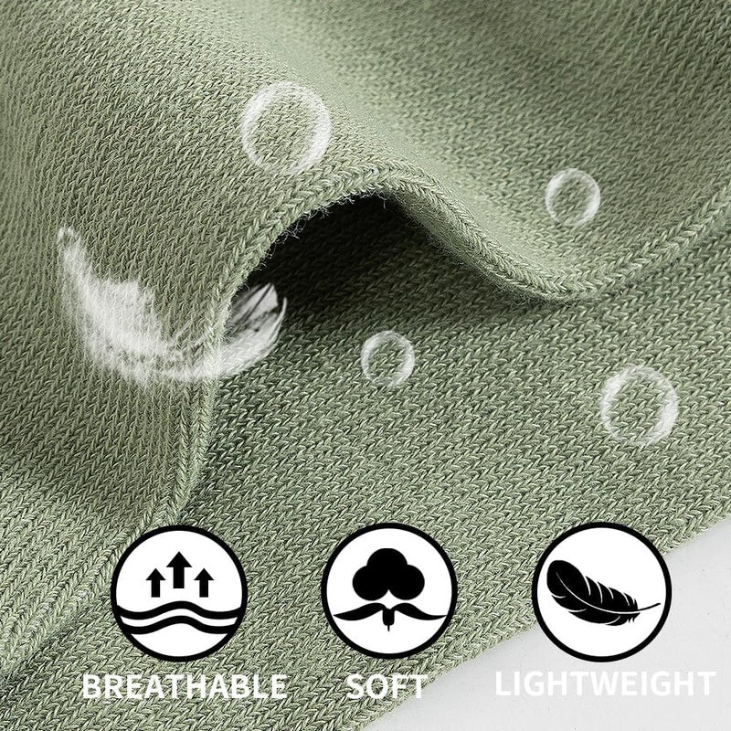 JOYNÉE 8/16 Pairs Womens Ankle Socks Lightweight Breathable Low Cut Casual Socks,Sock Size:9-11 - Image 3